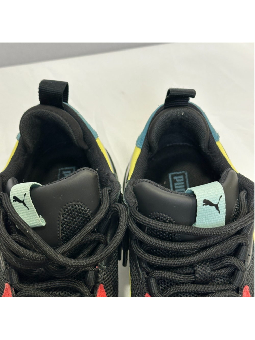 Puma Thunder Electric Black Multicolor Chunky Sneakers Men's Size 11.5 - Picture 8 of 13